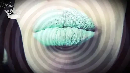 Sihirli dudaklarım seni çıldırtıyor! Akıl sikişi!