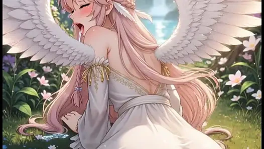 Büyük memeli hentai angel mastürbasyon yapıyor