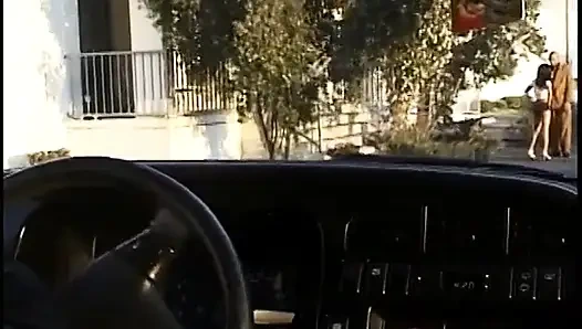 Lujosa nena de ébano tatuada follada por el culo ancho y la boca llena de esperma