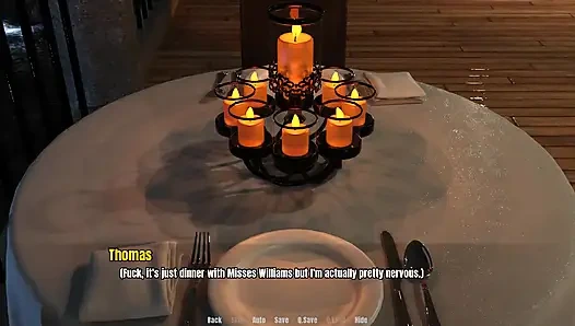 Büyükannenin evi: genç adam ve güzel olgun orta yaşlı seksi kadın romantik bir randevuda bölüm 56