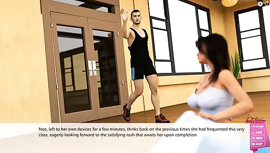 Noemi'nin toscana yeniden doğuşu: ateşli kız yoga yapıyor bölüm 14