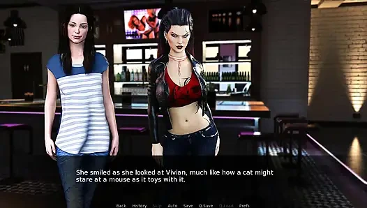 Yazın kaltak günleri: sürtük ve inek kız bir gece kulübüne giriyor-ep3