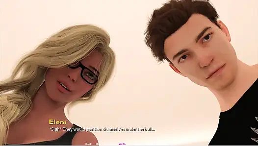 Carnal contract #7 - Johannes Lara'yı çıplak gördü Eleni sikildi.