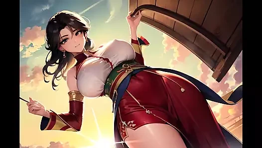 Ateşli Japon ve pub vibes ai porn