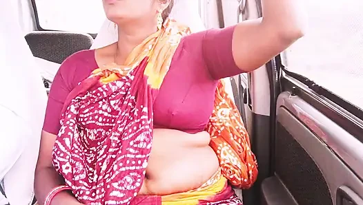 Car sex.desi üvey anne ve üvey oğlu sikişmek için uzun sürüyor. Telugu edepsizce konuşuyor.