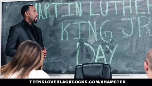 Teensloveblackcocks - mlk gününde büyük siyah yarak