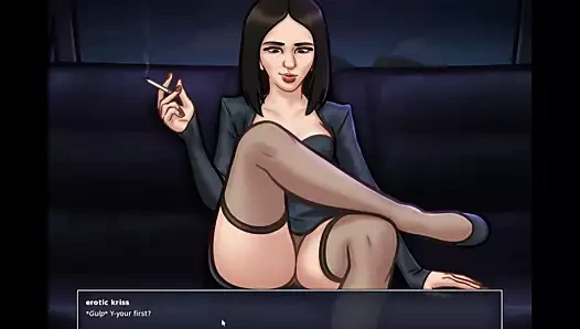 Sıcak esmer ile Summertime efsane iş görüşmesi