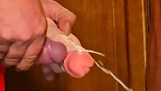 Kıçım Yakın Çekim Sarhoşken Ve Onun Sperması Sosda