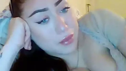 Hatun boşalmamı izliyor