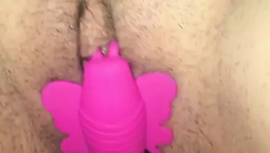 Benim eş orgazm ve boşalmak içinde yapay penis