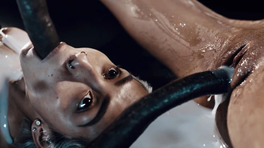 Veronica Leal yeterince canavar sikişi alamıyor ve arkadaşını dolaba kadar besliyor uzaylı boşalma fragmanı