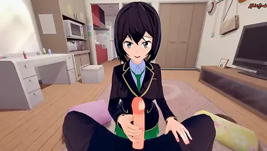 Pov kahrolası kanade sakurada ve kıçına cumming.