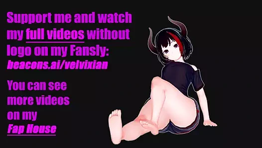 Karaokede halka açık seksi dans (3 boyutlu hentai)