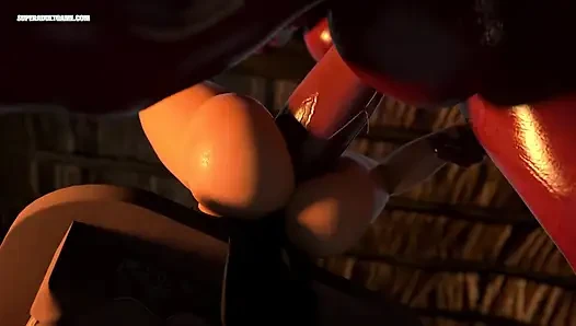 Azgın cadı ıslandı ve futa seks iblisini çağırdı - büyük yarağını veriyor ve dölle doluyor (3 boyutlu gerçekçi)