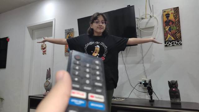 ENF Cute Latina girl gets remote controlled