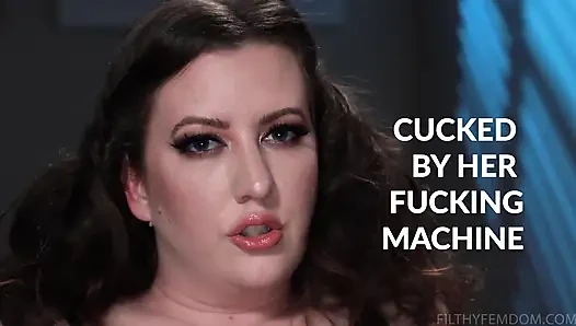 Cherry Torn'un olduğu sikiş makinesi tarafından aldatıldı