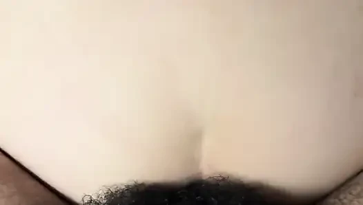Riding a big and hard cock in reverse cowgirl, he loves to see my heart shaped ass.