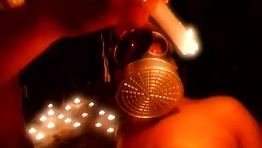 İki muhteşem ve azgın lezbiyenle erotik ağda oyunu