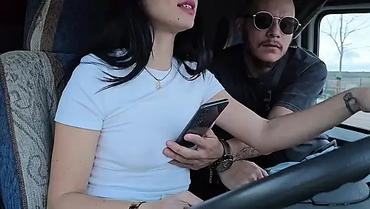 I picked up an UBER Client without a bra