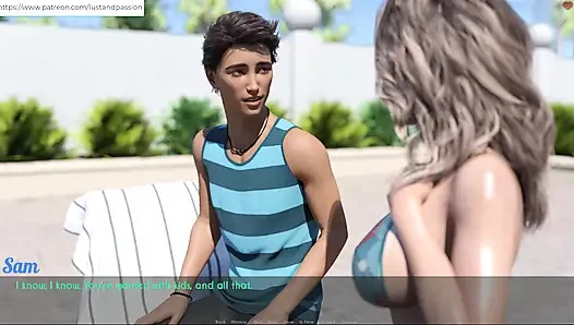 Awam - Sophia'nın arkasında Sam masaj losyonu