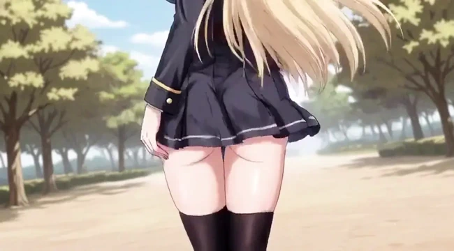 Üniformalar ve fantezi ile animasyonlu karşılaşma