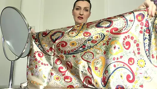 5 saten eşarp - başörtüsü