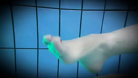 Bayan emma ve güzel bacaklar