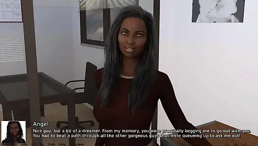 Kalbin olduğu yerde: ateşli orta yaşlı seksi kadın ve seksi zenci kız bölüm 82