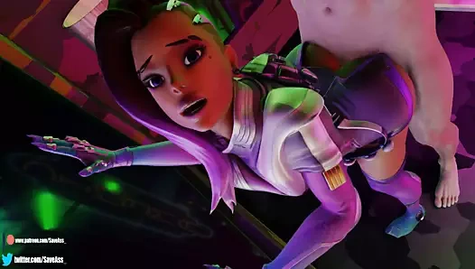 Sombra arkadan derin dövülerek