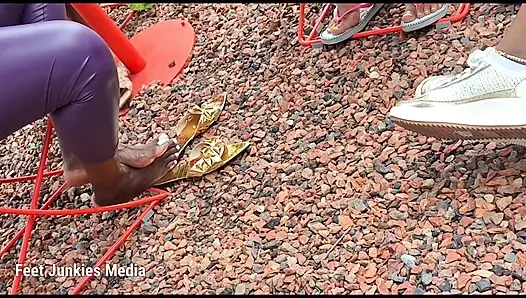 Essence Feet on Convention Center Blvd