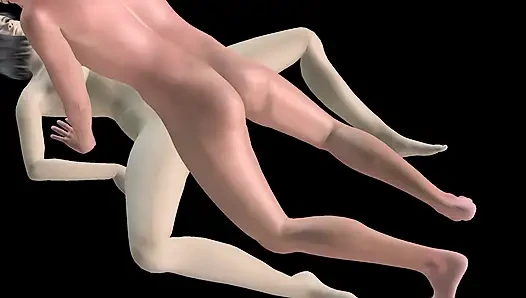 Animasyonlu 3 boyutlu porno - Asyalı adam misyoner amında güzel kızı sikiyor ve götüne boşalma