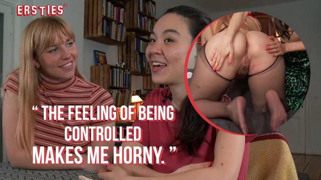Ersties - seksi Kanadalı kız ateşli bir İsveçli kıza iyi vakit geçiriyor