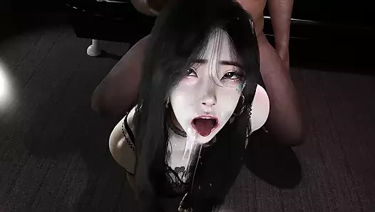 3 boyutlu hızlı hızlı büyük memeli sürtük ilk kez üçlü seks yapıyor