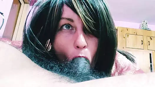 Üvey kız kardeşimle benim için mutlu seks günü