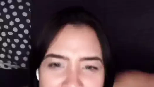 Tiktok canlı seksi kız dow bluz ve nipslip 3