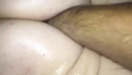 Yumruk ve yumruk onu İngiliz köle eşek amcık!