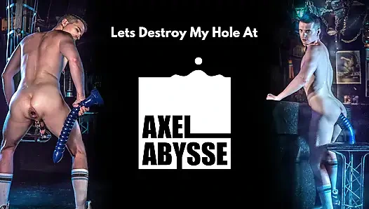 Axel Abysses yumruğu Roy Huangs'ın geniş götünde kayboldu