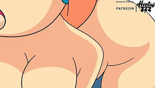 AILE BABASı LOIS GRIFFIN'IN IÇINE BOŞALıYOR STAN AMERIKALı BABA PORNO