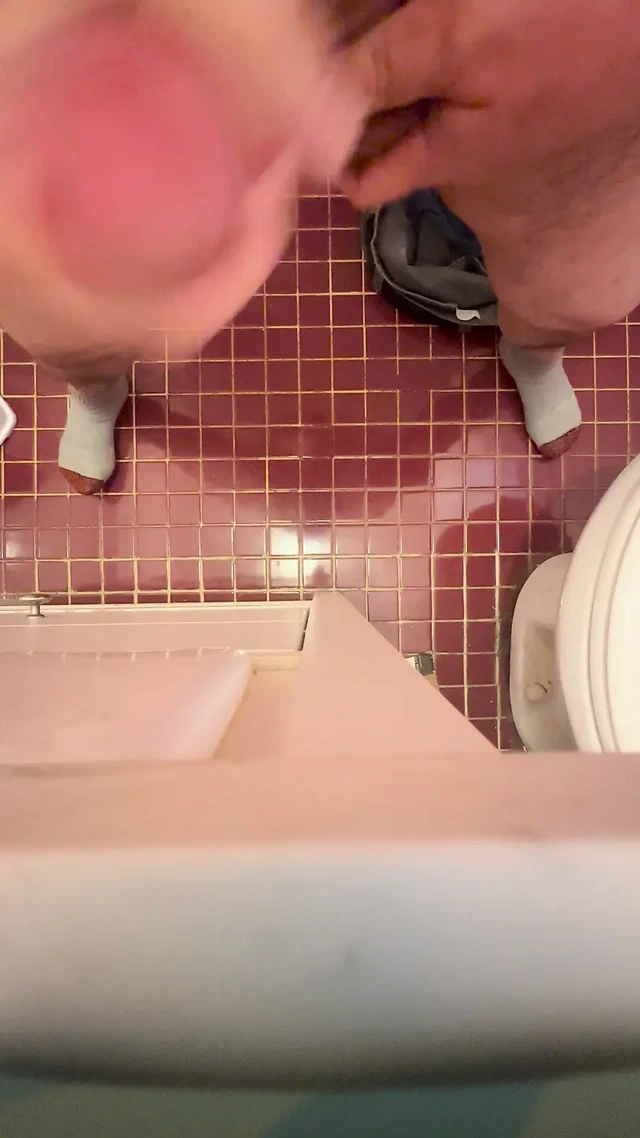 NurseTheWino Cumming in Hand after long days work