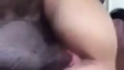 Büyük çük içeride ona vajina