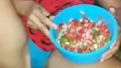 salada com xaninha