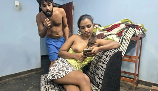 My stepsister wants to watch porn with me! Hard Fuck