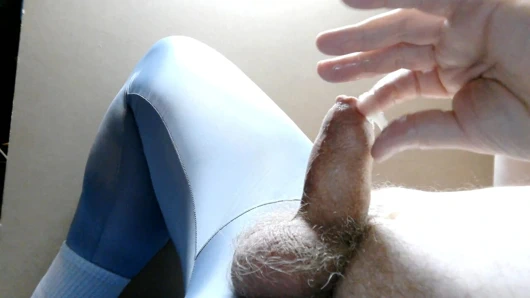 Gym Pants and White Socks Wank