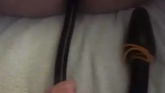 Faith alır 30 inç derin yapay penis