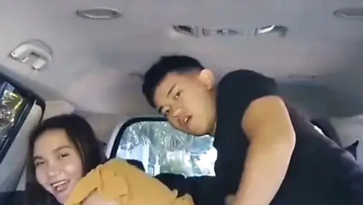 Fucking Stepmother In The Car