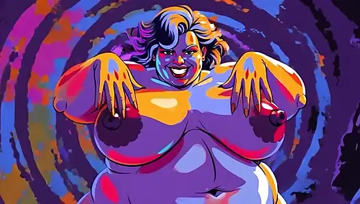 Ai iri güzel gorlock kadın çıplak dans