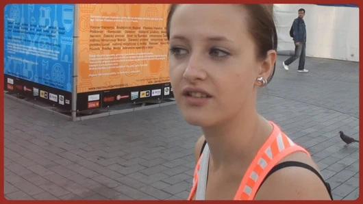 18 y.o with a hand up her pussy