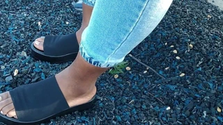 Eski platform ayakkabı oyunu