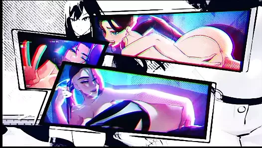 Çizgi film seks videosu ve aşk hikayesi