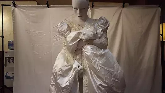zentai bridal doll